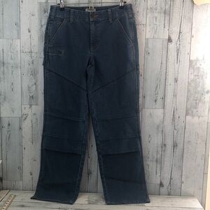 C.E.Schmidt Carpenter Boot Cut Knee Pad Pocket Work Jeans 8